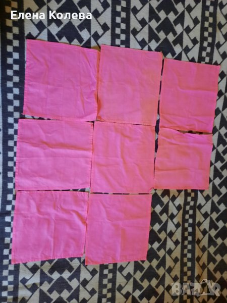 Розови салфетки за маса, снимка 1
