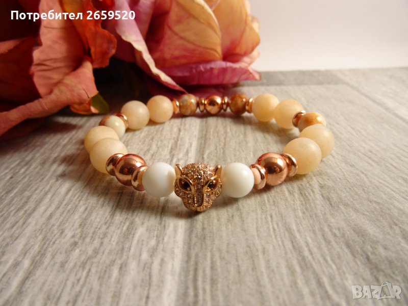 Дамска гривна от естествени камъни, снимка 1