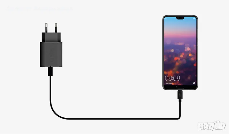 Зарядно за стена SBS TETRMICRO1ASTD Зарядно за стена с Micro USB кабел, снимка 1