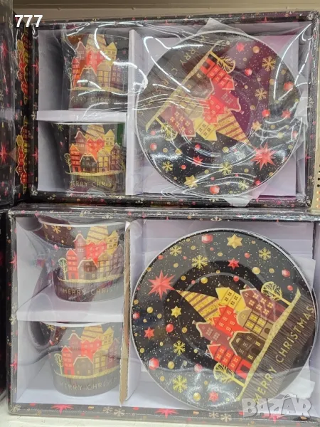 коледен сервиз за кафе , снимка 1