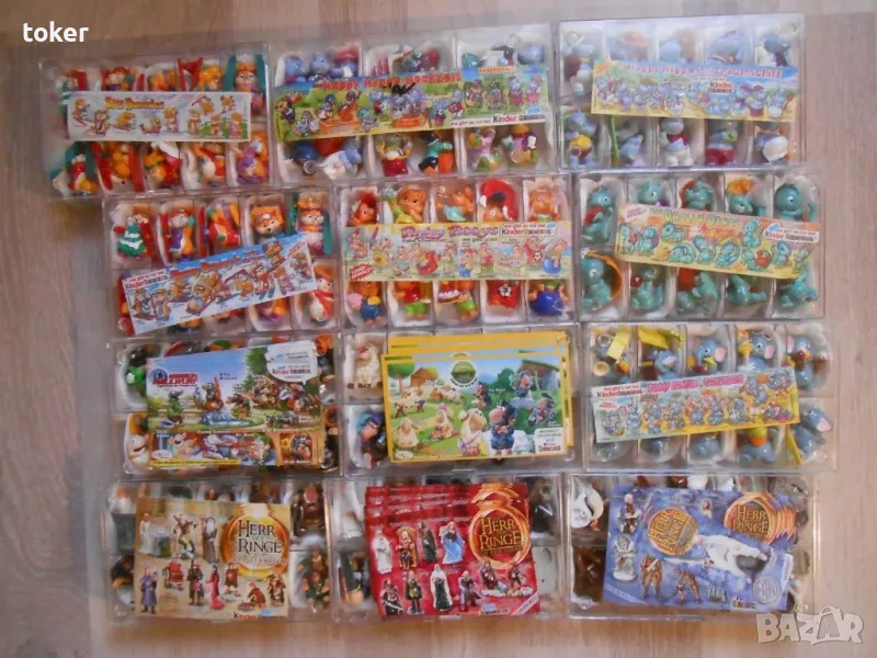 Киндер играчки 80..90г.Цели серии. , снимка 1