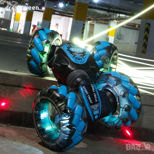 3996  Кола трансформър с дистанционно управление и гривна за жестово управление , снимка 1