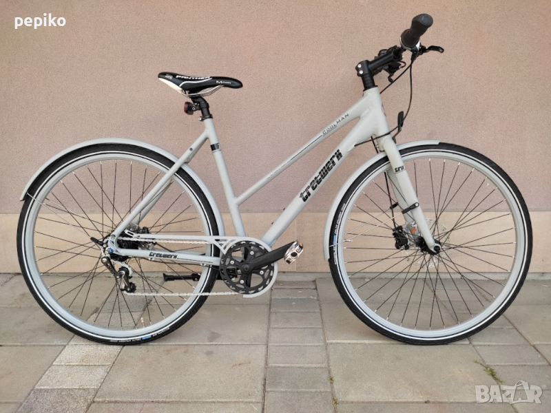 Продавам колела внос от Германия елегантен алуминиев велосипед TRETWERK COOLMAN 28 цола SHIMANO NEXU, снимка 1