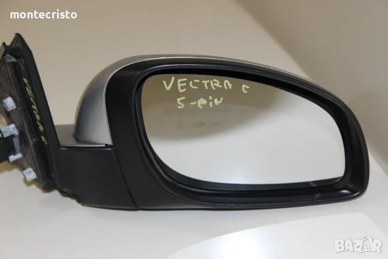 Дясно огледало Opel Vectra C (2001-2008г.) 24436147 / 5 пина Опел Вектра електрическо, снимка 1