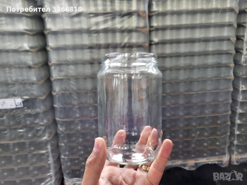 Стъклени буркани 720 мл. с винт - чисто НОВИ, снимка 1