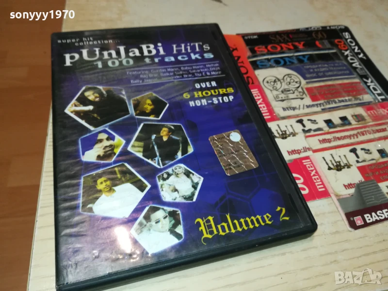 PUNJABI HITS-INDIAN SONG-ORIGINAL DVD 1808251108, снимка 1