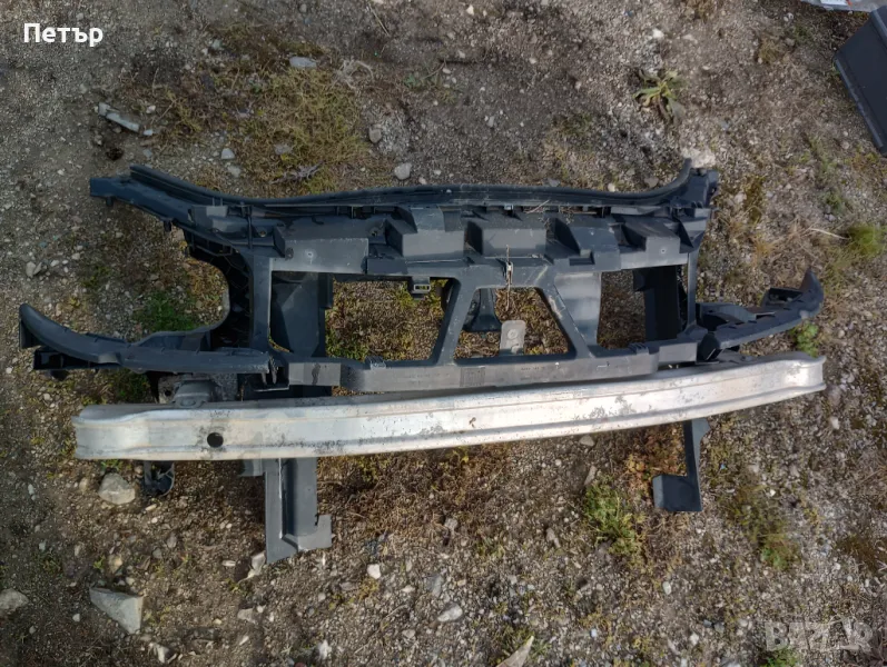 Основа броня и маска - челен удър рено Меган Сценик 2 2003-2009г, снимка 1