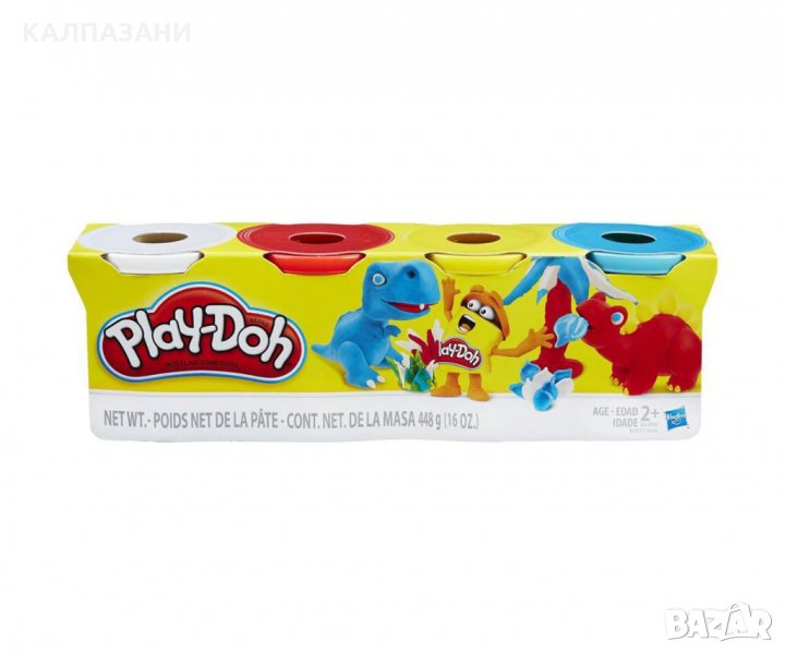 PLAY DOH B6508 Основни цветове пластелин за моделиране, снимка 1