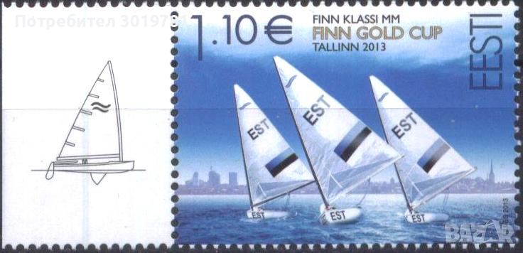 Чиста марка Спорт Лодки Регата 2013 от Естония, снимка 1