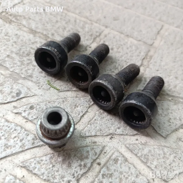 Секретни болтове джанти БМВ BMW E36 E46 E39 E60 E61 E90 E91 E92 E93 E87 E63 E64 , снимка 1