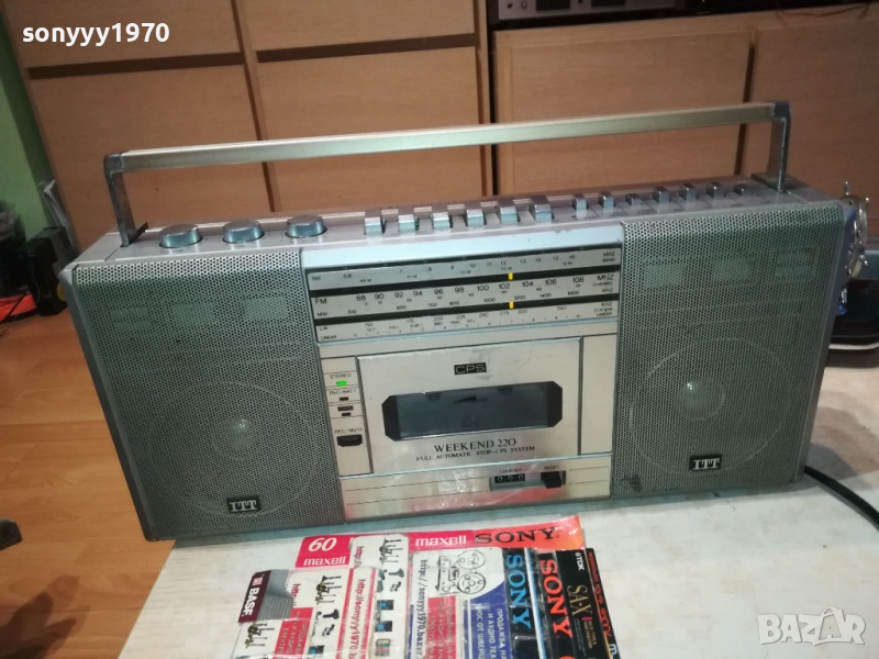 ITT WEEKEND 220 STEREO-ВНОС SWISS 0609252018, снимка 1