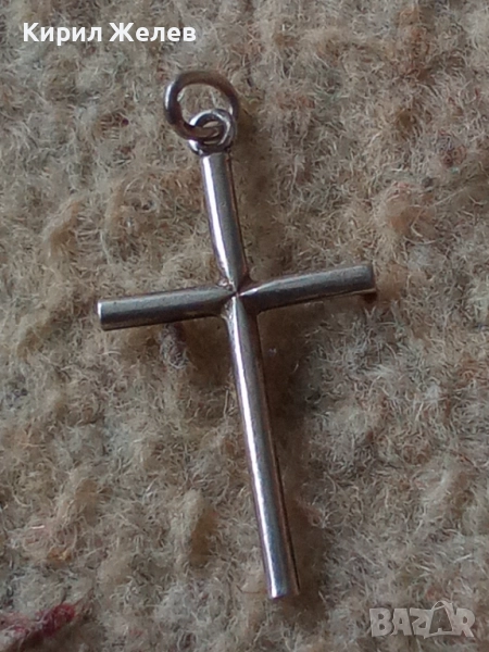 Старо сребърно кръстче 50878, снимка 1