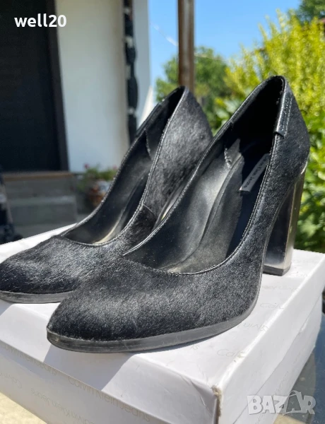 Обувки естествен косъм Calvin Klein , снимка 1