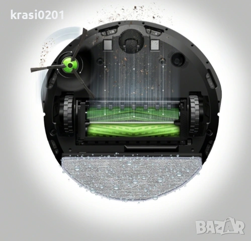 Оригинален робот на IROBOT ROOMBA COMBO I8+, снимка 2 - Прахосмукачки - 53650088