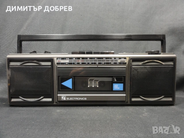 СТАР РЕТРО ТРАНЗИСТОР РАДИО СТЕРЕО КАСЕТОФОН CS ELECTRONICS, снимка 4 - Радиокасетофони, транзистори - 50711160