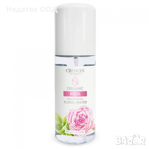 Био флорална вода Essences Bulgaria, Роза, 140 мл