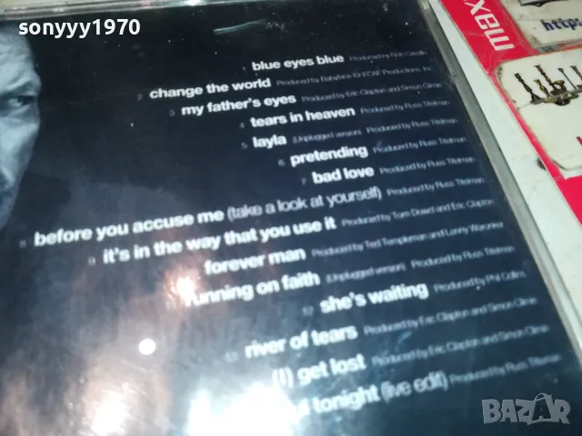 CLAPTON-ORIGINAL CD-MADE IN GERMANY 0705251955, снимка 13 - CD дискове - 50195878