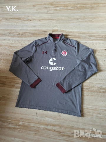 Оригинално мъжко горнище Under Armour x F.C. St. Pauli / Season 16-17 (Training), снимка 2 - Спортни дрехи, екипи - 52103867