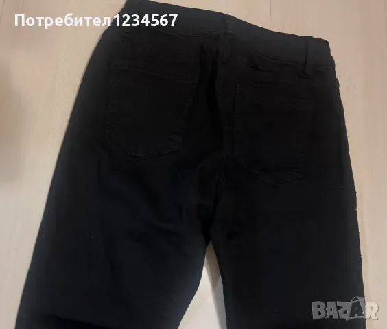 Дамски дънки с камъни ХС/ С, снимка 4 - Дънки - 49672459