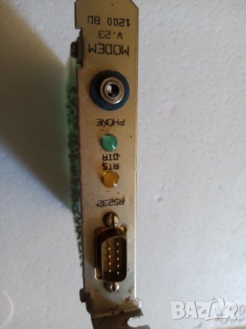 Платка Модем 8 bit Правец 16 ISA стар ретро компютър , снимка 3 - Други - 41727894