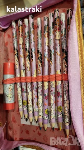 Прекрасен ученически несесер с Ариел, Елза и Анна, Принцесите, Бел, снимка 10 - Други - 29776270