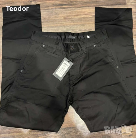 Нови мъжки черни панталони Selected Homme