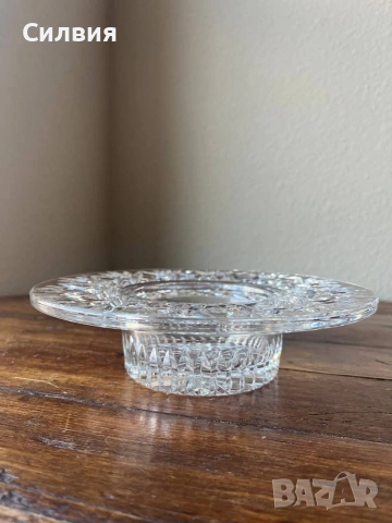 Кристален свещник Waterford , снимка 6 - Декорация за дома - 53708232