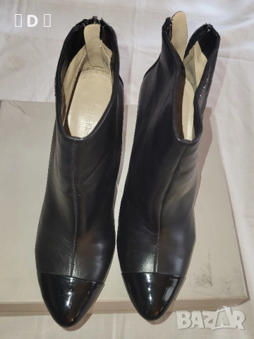 CALVIN KLEIN оригинални боти - естествена кожа 37,5, снимка 2 - Дамски боти - 52636380