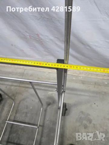 Немска хлебарска транспортна количка от неръждаема стомана, снимка 9 - Други машини и части - 53654783