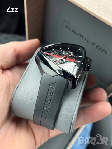 Hamilton Ventura Elvis 80 Skeleton H24535331, снимка 10 - Мъжки - 52337354