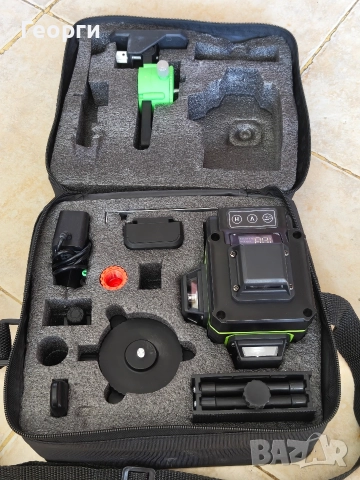 Лазерен нивелир Hilda 4D, снимка 4 - Други инструменти - 52921376