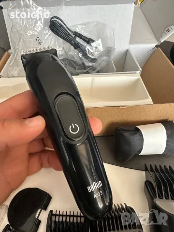 BRAUN AIO3 Тример за брада и тяло, снимка 3 - Машинки за подстригване - 56021928