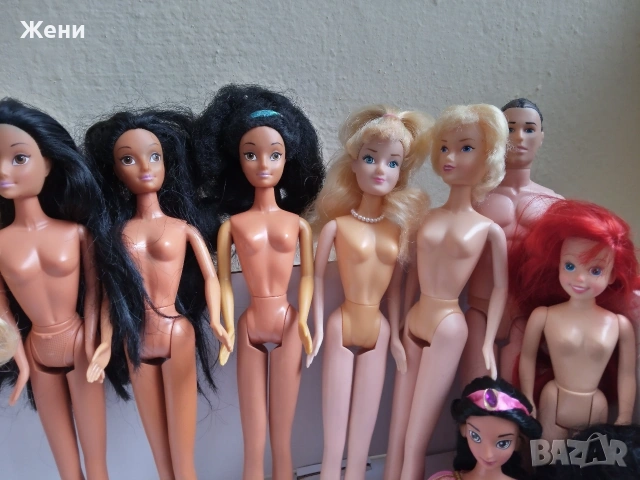 💖Винтидж кукли Дисни принцеси Disney Simba Снежанка джуджета Бел Ариел Аврора Покахонтас, снимка 10 - Кукли - 53467972