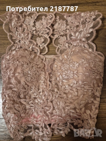 Дамски дантелен топ