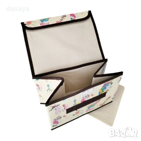 5534 Сгъваема кутия за съхранение, различни мотиви, снимка 8 - Кутии за съхранение - 48390167