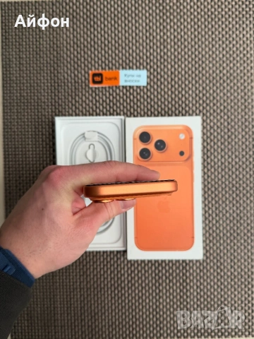 НОВ! 256Gb *ЛИЗИНГ* iPhone 17 Pro Cosmic Orange / ГАРАНЦИЯ Айфон, снимка 11 - Apple iPhone - 53691445
