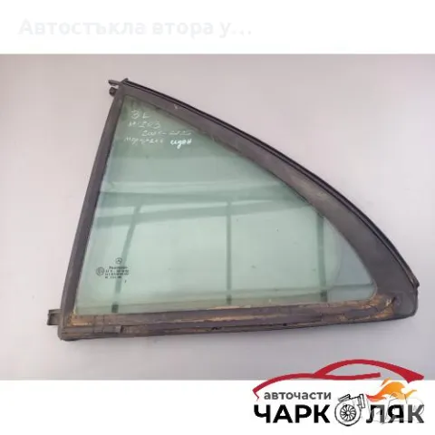 Стъкло задно ляво малко Мерцедес Ц220 W203 седан, снимка 1