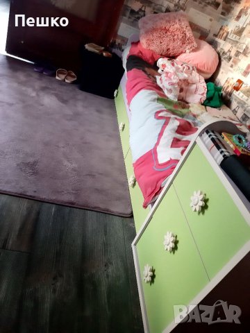 Детско легло /кошара люлка, комбинирано, снимка 3 - Мебели за детската стая - 41364270