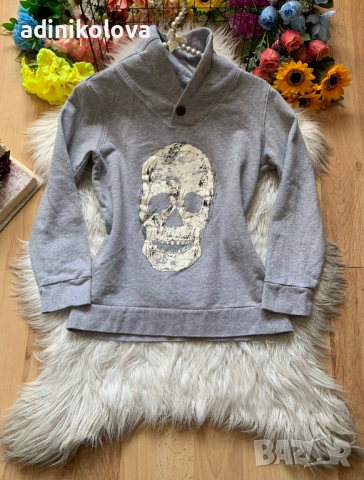 Блуза с череп в Блузи с дълъг ръкав и пуловери в гр. Кюстендил - ID36129328  — Bazar.bg
