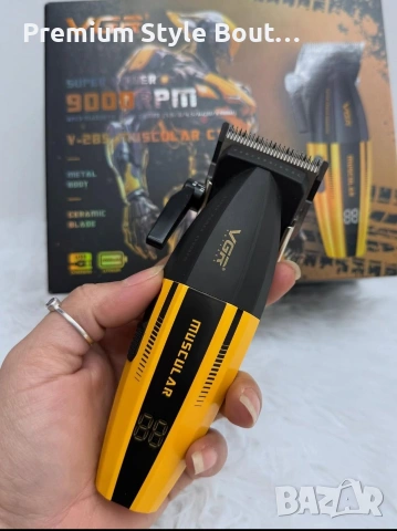 Професионална машинка за подстригване VGR V-285, снимка 3 - Машинки за подстригване - 53673688