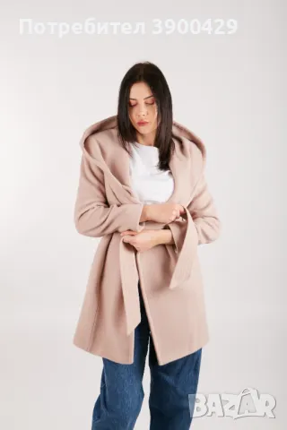 Дамско Палто Dacota coat - Нюд, снимка 4 - Палта, манта - 47717758