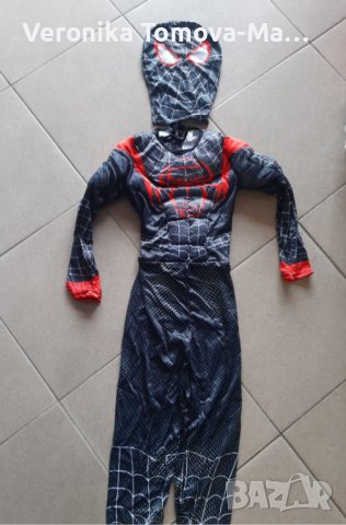 Костюм на Спайдърмен,Черен Спайдърмен и Венъм