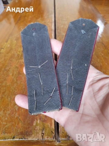 Стари пагони Капитан #2, снимка 3 - Антикварни и старинни предмети - 53288842