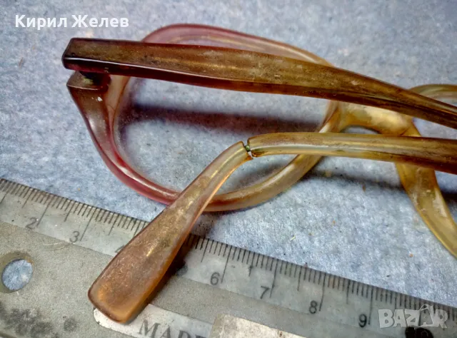 СТАРИ РЕТРО МОДЕЛ ДИОПТРИЧНИ ОЧИЛА 47778, снимка 6 - Антикварни и старинни предмети - 47540121