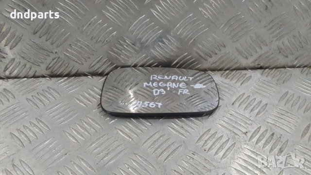 Стъкло дясно огледало Renault Megane 2003г.	