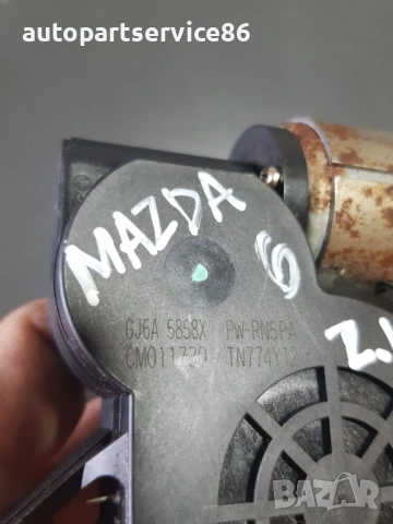 Мотор за стъкло за задна лява врата за Mazda 6 (2005) GJ6A5858X, снимка 3 - Части - 53714171