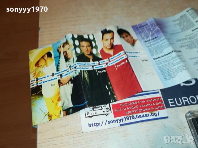 BACKSTREET BOYS-ORIGINAL TAPE 2306232049, снимка 17 - Аудио касети - 41334841