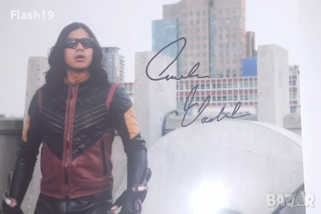 🌀 Личен автограф Карлос Валдес (Carlos Valdes) - Сиско Рамон / Vibe 🌀, снимка 2 - Колекции - 53725341