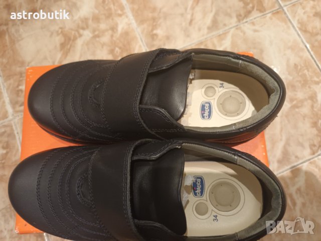 Обувки Chicco ,тъмно сини /естествена кожа/, снимка 5 - Детски обувки - 41499470