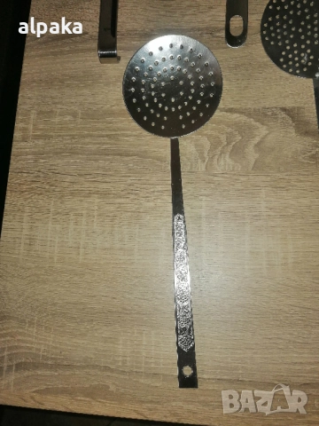 Продавам решетъчни лъжици, неръждаеми, алпака, снимка 6 - Прибори за хранене, готвене и сервиране - 52548056